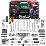 ROCKFORCE Гедоре 222 части, 1/4", 3/8", 1/2", RockForce RF-42222-5 (RF-42222-5)