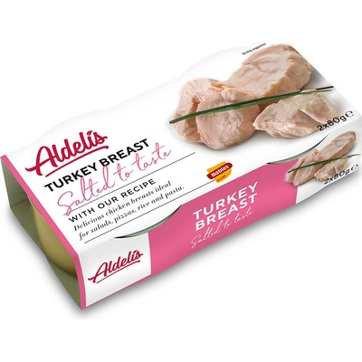 Aldelis Morčacie prsia v slanom náleve 2 x 80 g