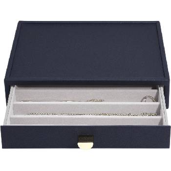 Stackers Ковчеже за колиета Stackers Pebble с чекмедже cлassic морскосиньо (75884)