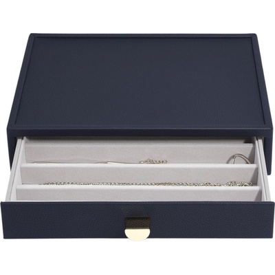 Stackers Ковчеже за колиета Stackers Pebble с чекмедже cлassic морскосиньо (75884)