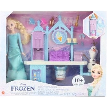 Disney Frozen Zmrzlinový stánek s Elsou a Olafem herní set