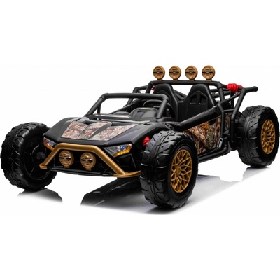 Mamido Elektrické autíčko Buggy Racing 2x200W čierne