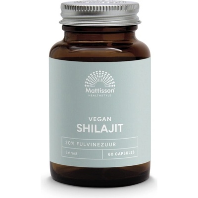 Mattisson Healthstyle Шилажит - Енергия, издръжливост и клетъчно възстановяване, 400 mg х 60 капсули (MT4299)