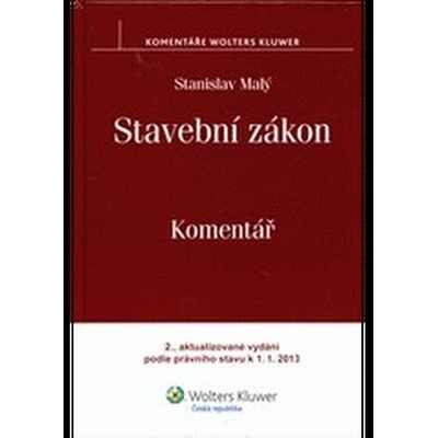 Stavební zákon - Stanislav Malý