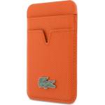 Lacoste PU Iconic Petit Pique MagSafe портфейл, оранжев (57983129052)