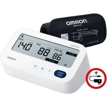 Omron Апарат за измерване на кръвно налягане Omron M3 Comfort AFib + адаптер (HEM-7196-FLE+AC)