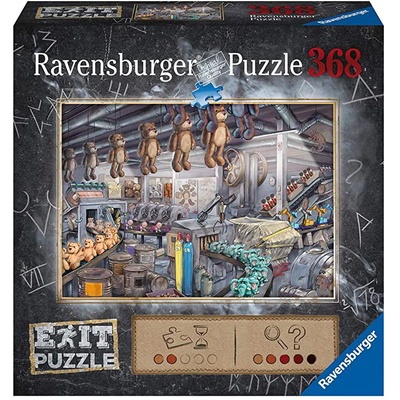 Ravensburger Пъзел Toy factory, 368 части, многоцветен (16484)