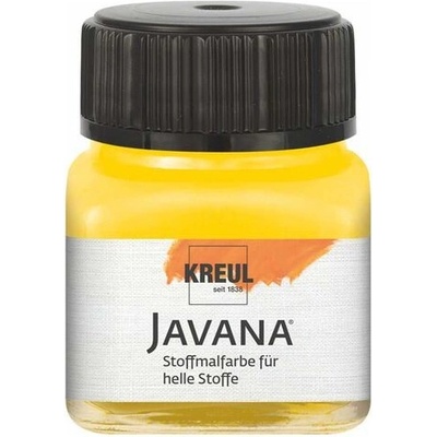 Farba na svetlý textil Javana 20 ml zlatožltá