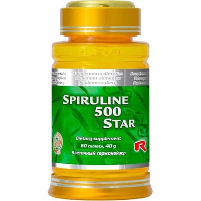 Starlife Spiruline 500 Star 60 kapslí