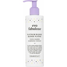 EVO Fabuloso Toning Shampoo fialový tónovací šampón neutralizujúci žlté tóny 250 ml