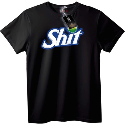 NOONEBRAND Тениска Shit Brazil - 3XL, White