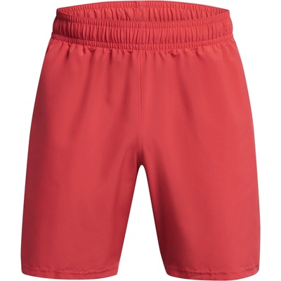Under Armour Мъжки къси панталони Under Armour Woven Graphic Shorts Mens - Red/Black