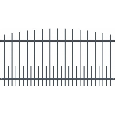 Kovové plotové pole PLP75 š. 2500 x v. 1000 mm