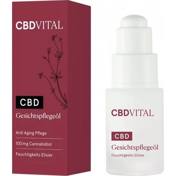 CBD VITAL Масло за грижа за лицето - 20 мл
