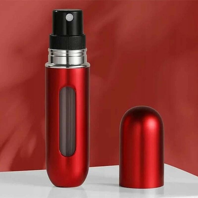YONGKANG Cestovný rozprašovač na parfémy 5 ml červený