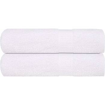 vidaXL Кърпи за баня FROGN 2 бр. Бели 100x150 см 360 г/м2 (136657)