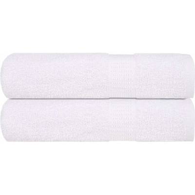 vidaXL Кърпи за баня FROGN 2 бр. Бели 100x150 см 360 г/м2 (136657)