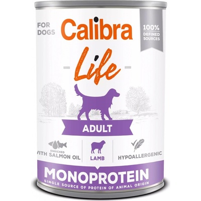 Calibra Life Dog Adult Lamb 400 g