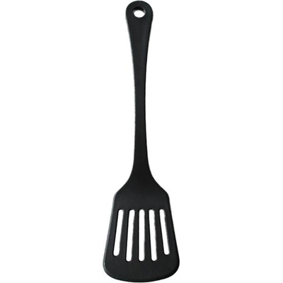TORO Plastová dierovaná obracačka KITCHISIMO Nero 31cm