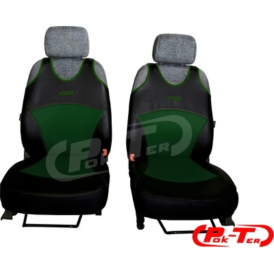 Autopoťah Pok-Ter Autotričká Leather look Activ Sport zelené B