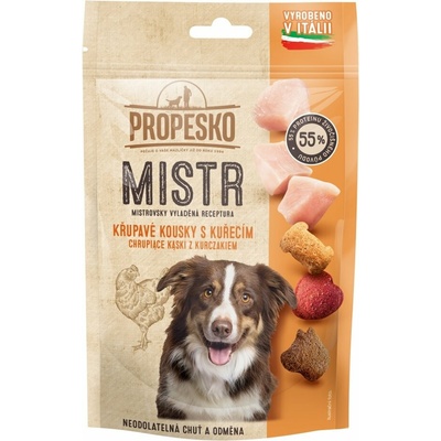 Propesko Dog Mistr chrumkavé kúsky s kuracím 60 g