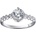 Silenti Jewelry Сребърен пръстен "Контраст" - 7 - 54.5мм (17.2мм диам. )