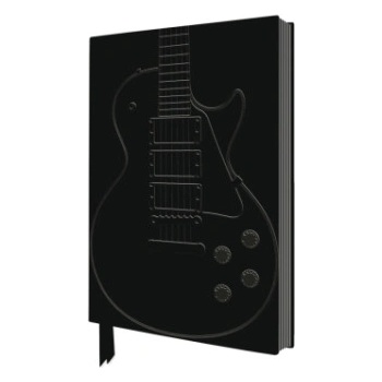 Flame Tree Publishing Black Gibson Guitar Artisan Art Notebook (Flame Tree Journals)