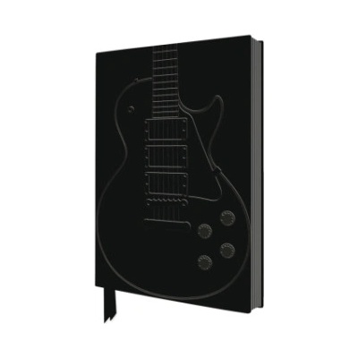 Flame Tree Publishing Black Gibson Guitar Artisan Art Notebook (Flame Tree Journals) | Flame Tree Publishing
