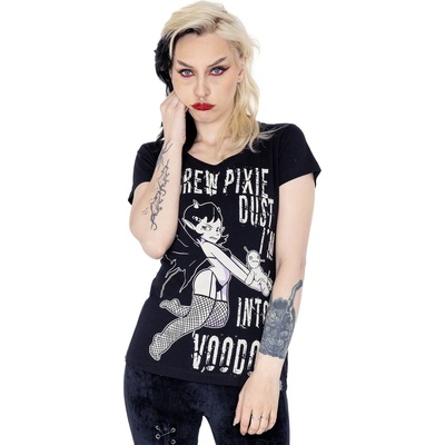 Cupcake cult тениска cupcake cult - pixie dust - черно - poi1386
