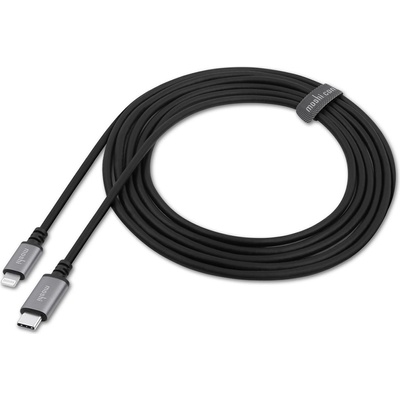 Moshi Кабел Moshi USB-C to Lightning Cable (99MO084003), от USB C(м) към Lightning(м), 3m, 30W, черен (99MO084003 / 50858)