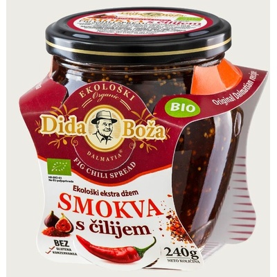 Dida Boža Fíkový džem s chilly 240g