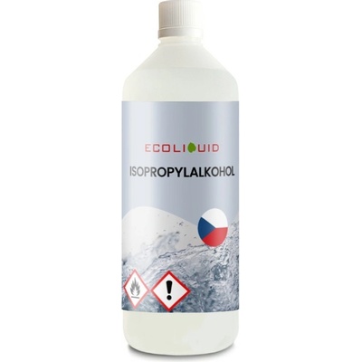 Ecoliquid Isopropylalkohol 99,9% 1 l Klasický uzávěr – Sleviste.cz