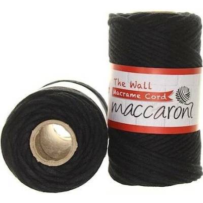 Maccaroni The Wall 3mm černá 106