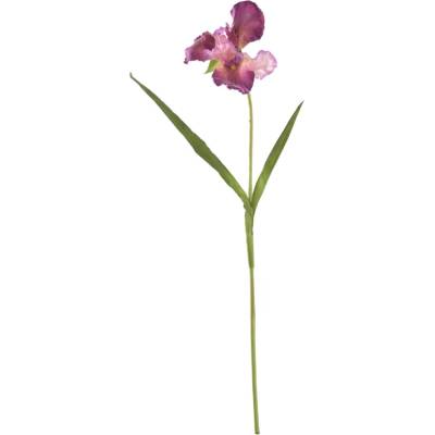 Umělý kosatec tmavě fialový 95 cm
