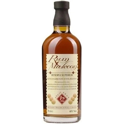 Rum Malecon Malecon Reserva Superior Rum 12y 40% 0,7 l (holá láhev)