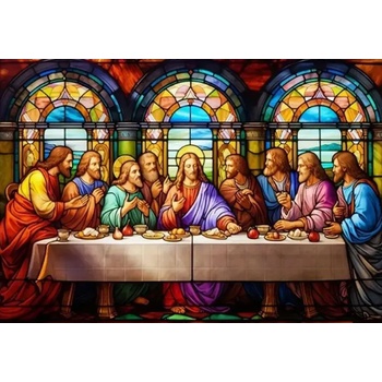 Norimpex - Puzzle The Last Supper (stained glass) - 1 - 39 piese