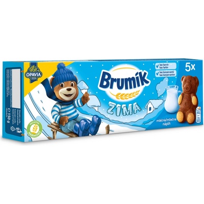 Opavia Brumík Mliečna náplň jemné pečivo 150 g