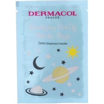 Dermacol Beautifying Peel-off Metallic Mask Cleansing почистваща пилинг маска 15 ml за жени