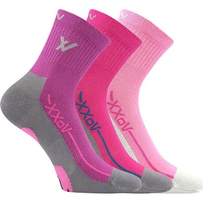 VoXX Barefootik dětské ponožky 3 páry mix holka