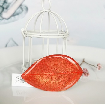 Meganflo Брошка Огнено листо