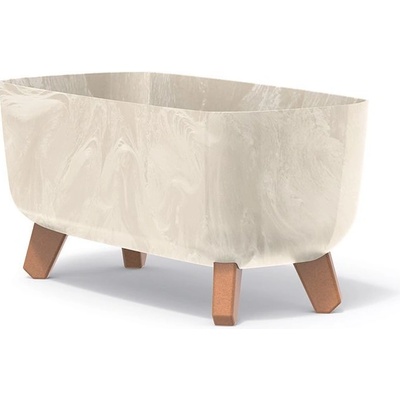 Prosperplast Květináč GRACIA CASE BETON EFFECT 58 cm pískový