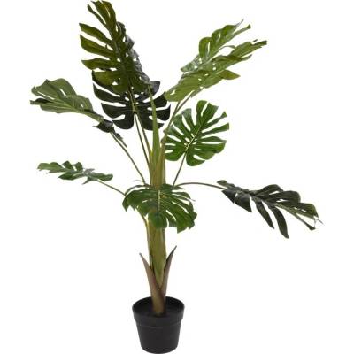 Sconto Umelá rastlina v kvetináči MONSTERA zelená, 110 cm