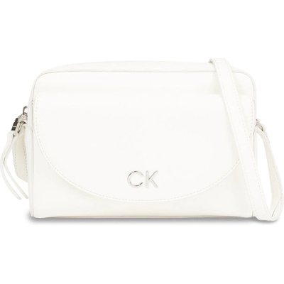 Calvin Klein Дамска чанта Calvin Klein Ck Daily Camera Bag Pebble K60K611914 Bright White YAF (Ck Daily Camera Bag Pebble K60K611914)