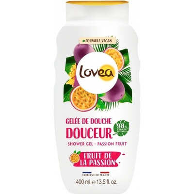 LOVEA Gelée de douche Fruit de la passion sprchový gel 400 ml