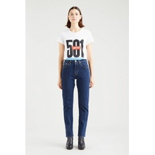 Levi´s dámske rifle 501 original cropped jeans modré