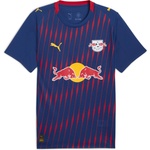 PUMA Мъжка футболна фланелка Puma RB Leipzig Authentic Away Football Shirt 2025 2026 Mens - Red/Blue