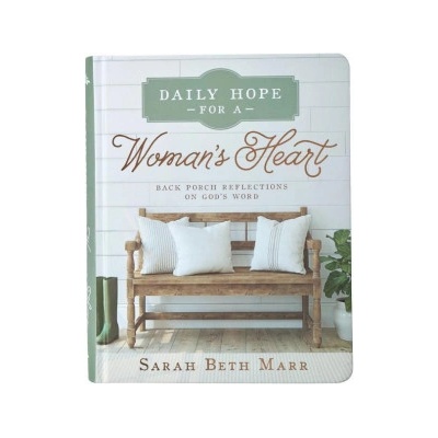 Daily Hope for a Women's Heart Devotional, Hardcover | Sarah Beth Marr