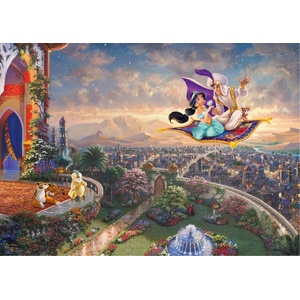Schmidt Spiele - Puzzle Thomas Kinkade: Disney: Aladdin - 1 000 piese