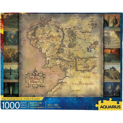 Aquarius Pán prstenů Vodnář 1000 dílků