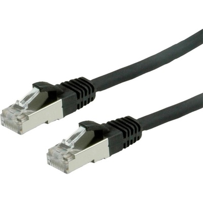 Value 21.99.1275 RJ45, CAT 6 S/FTP, 7m, černý